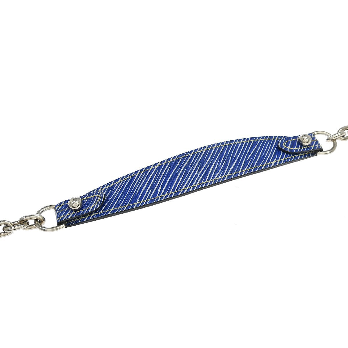 Louis Vuitton Twist Chain Limited Edition Azteque Epi Leather, Blue, Leather, Shoulder Bag
