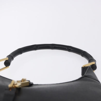 Gucci Bamboo Jackie leather, Black, Leather, Handbag