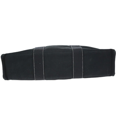 Hermes Fourre Tout Toile, Black, Cotton, Tote Bag