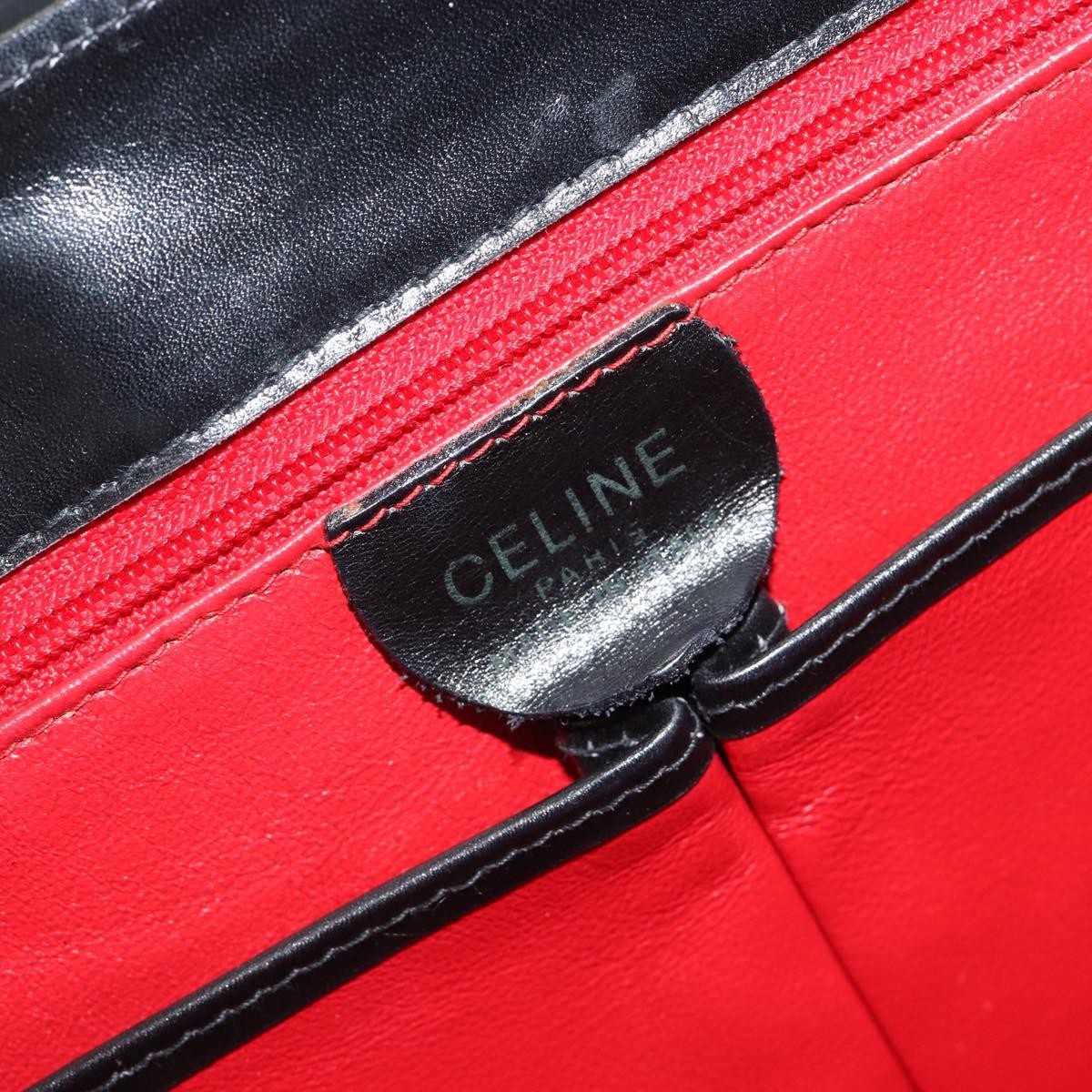 Celine Handbag Leather, Black, Leather, Handbag
