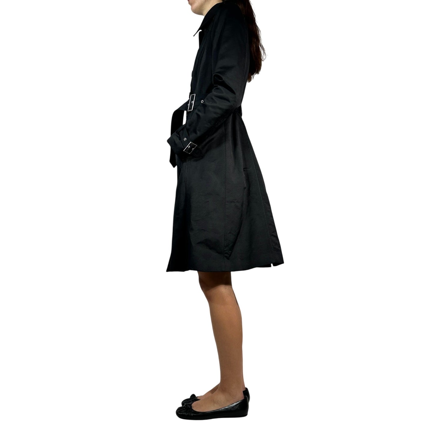 VERSACE Belted Trench Coat