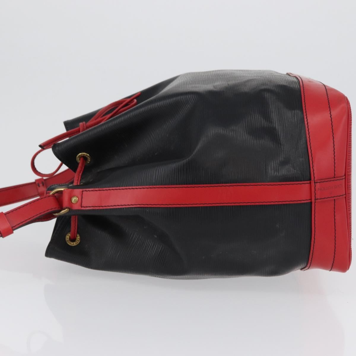 Louis Vuitton Bicolor Noe Epi Leather, Black, Leather, Shoulder Bag