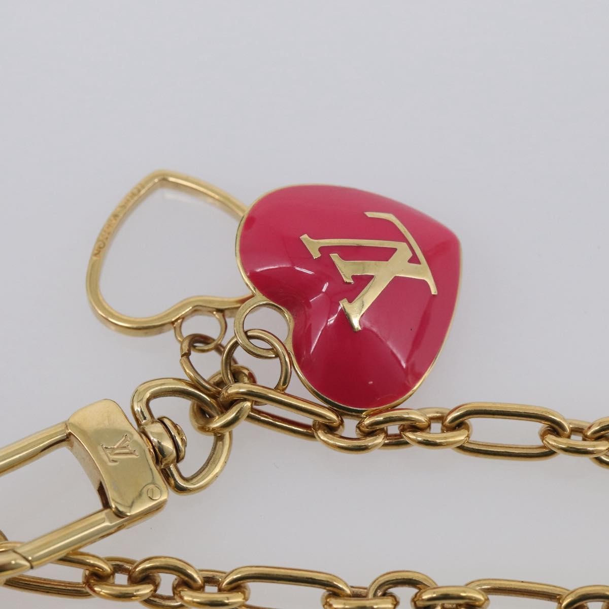 Louis Vuitton Heart Coin Purse Monogram Vernis, Pink, Patent Leather, Clutch