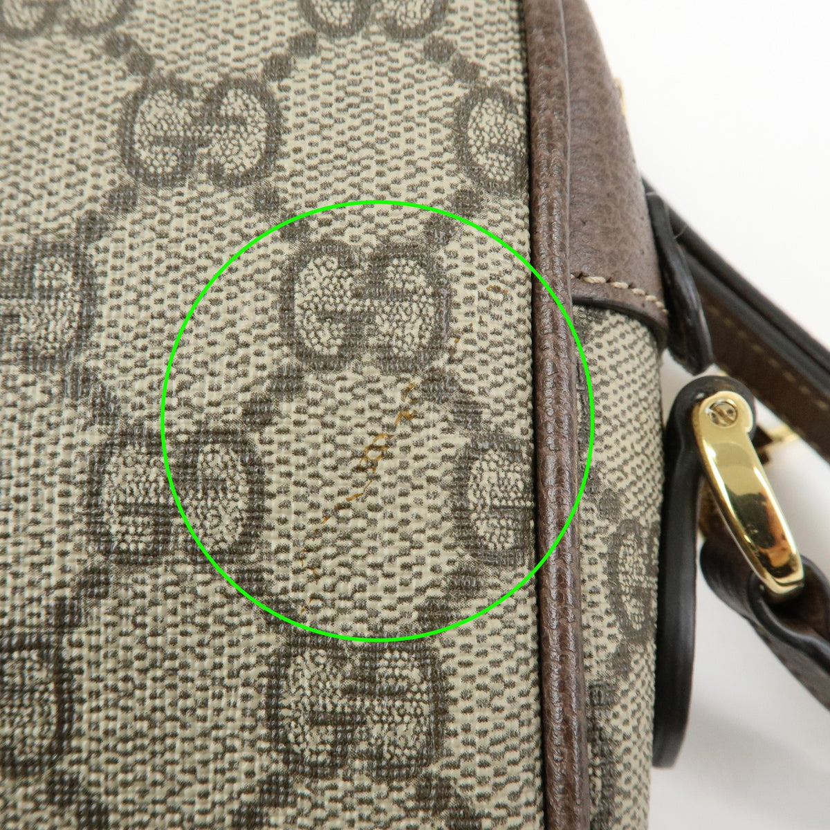 Gucci Ophidia GG Coated Canvas, Beige, Canvas, Shoulder Bag