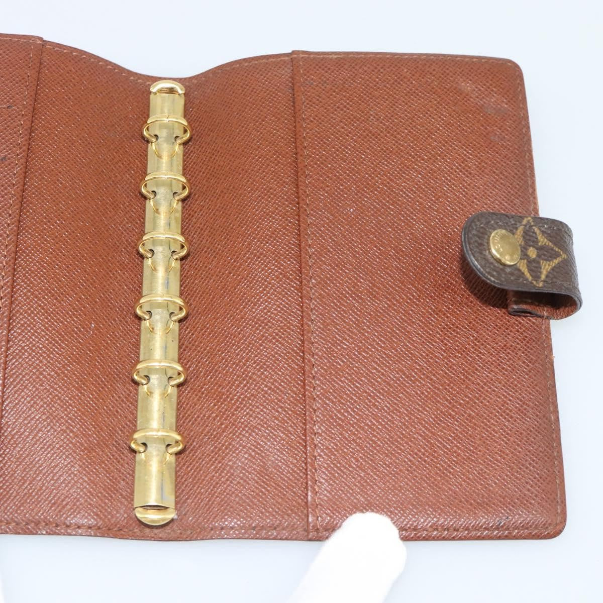 Louis Vuitton Agenda Cover Monogram Canvas, Brown, Canvas, Wallet
