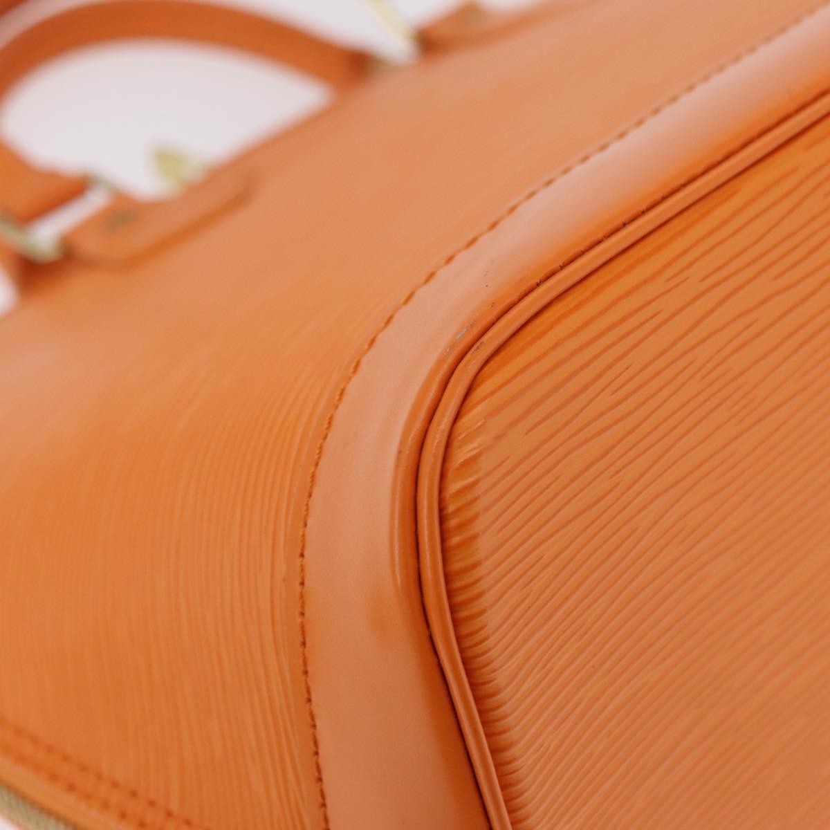 Louis Vuitton Alma Epi Leather, Orange, Leather, Handbag
