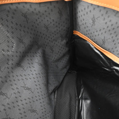 Saint Laurent Vintage Shoulder bag leather, Black, PVC, Shoulder Bag