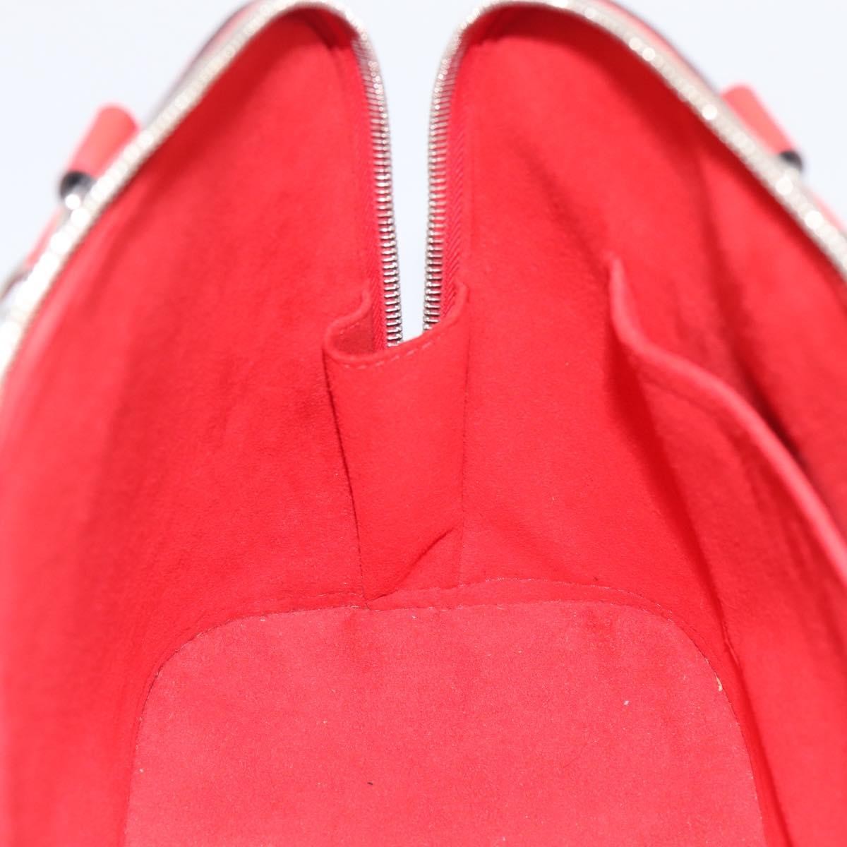 Louis Vuitton Alma Epi, Red, Leather, Handbag