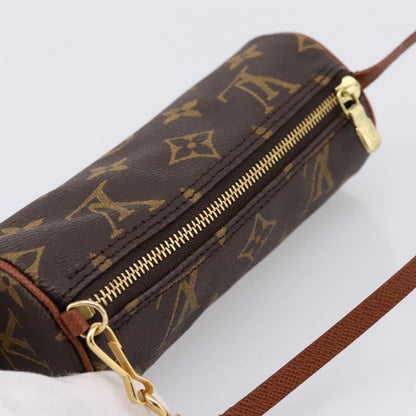 Louis Vuitton Papillon Pochette Monogram Canvas, Brown, Canvas, Clutch