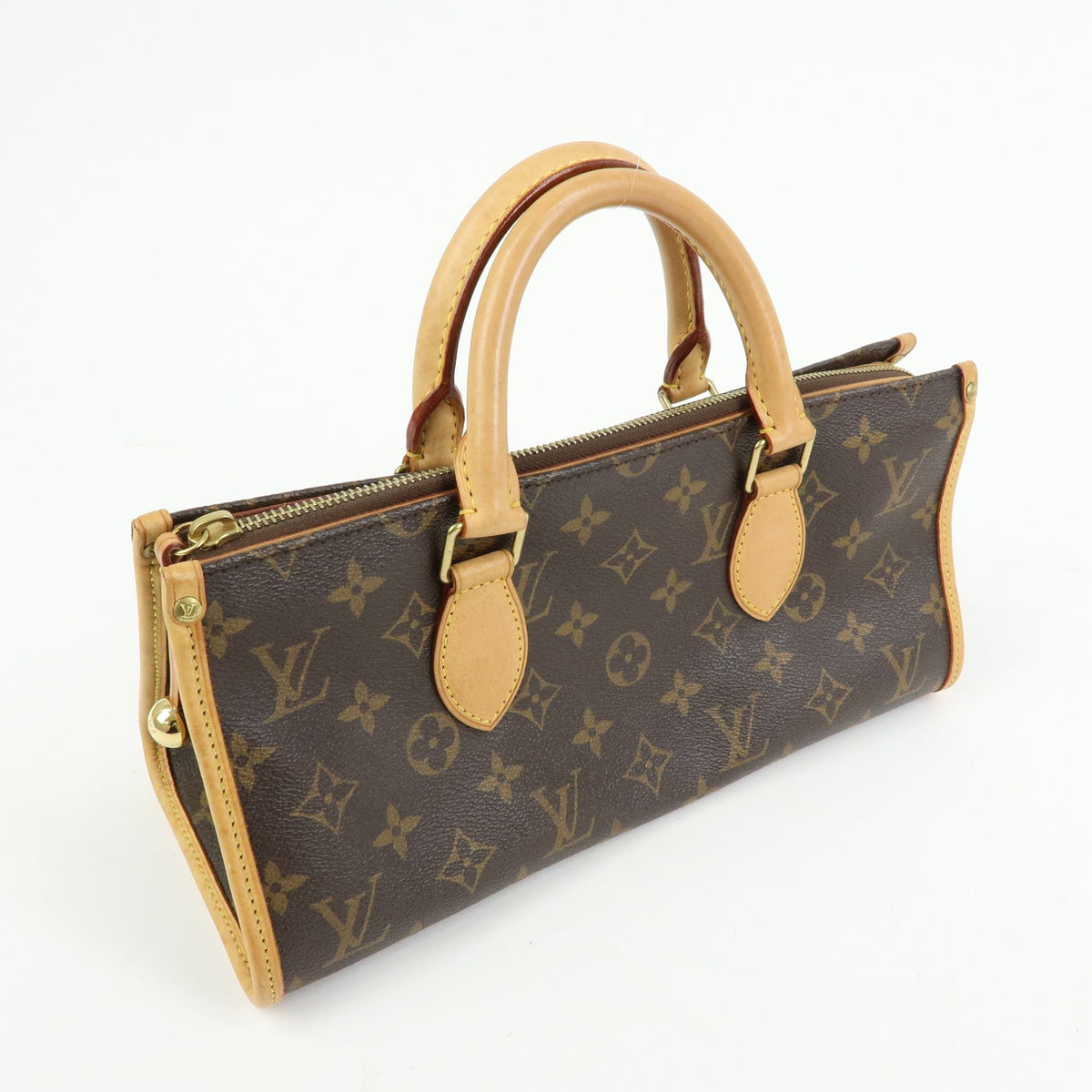 Louis Vuitton Popincourt Handle Monogram Canvas, Brown, Canvas, Handbag
