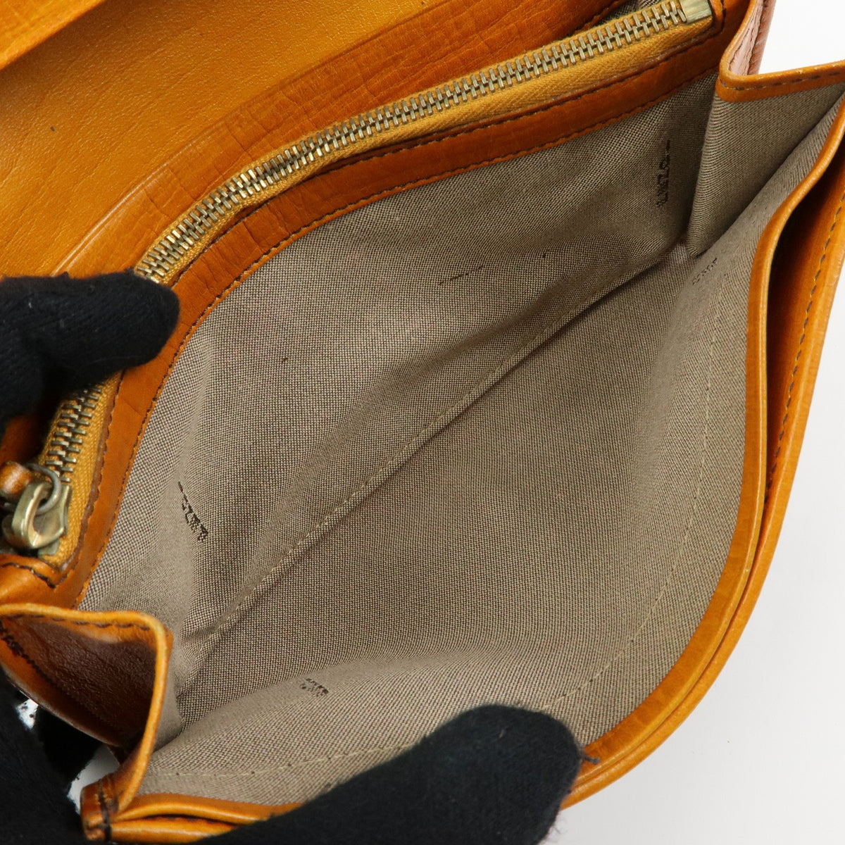 Fendi Bifold Zucca Coated Canvas, Beige, Canvas, Wallet