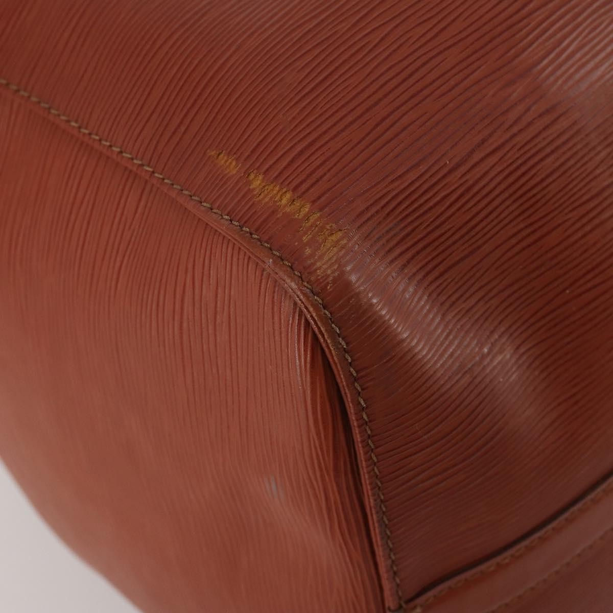 Louis Vuitton Keepall Bag Epi Leather, Brown, Leather, Travel Bag