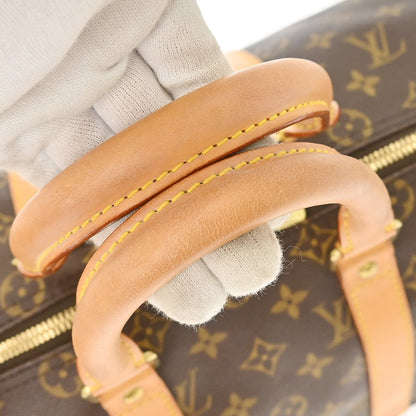 Louis Vuitton Keepall Monogram Canvas, Brown, Canvas, Travel Bag