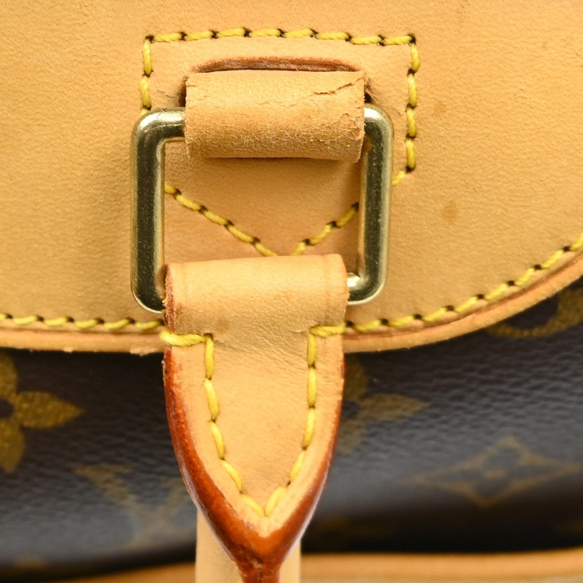 Louis Vuitton Deauville Monogram Canvas, Brown, Canvas, Handbag