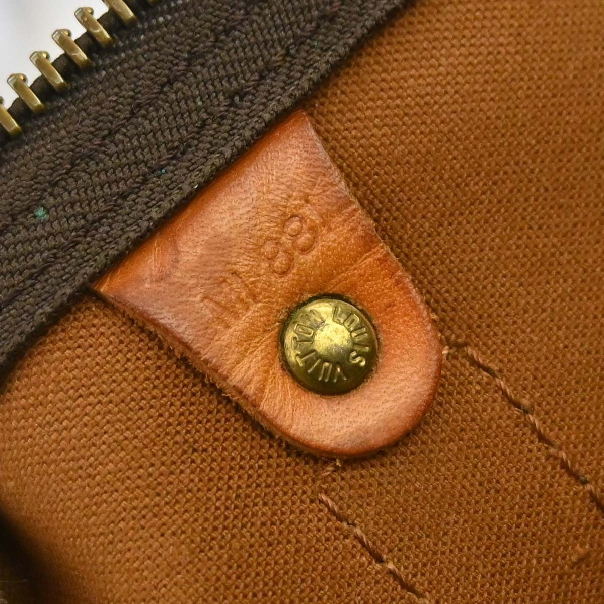 Louis Vuitton Keepall Monogram Canvas, Brown, Canvas, Travel Bag