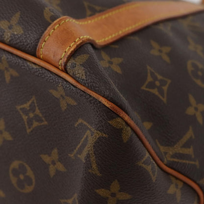 Louis Vuitton Shopping Sac Monogram Canvas, Brown, Canvas, Handbag