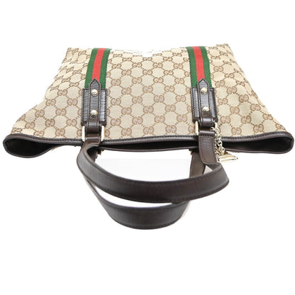 Gucci Jolicoeur GG Canvas, Brown, Canvas, Tote Bag