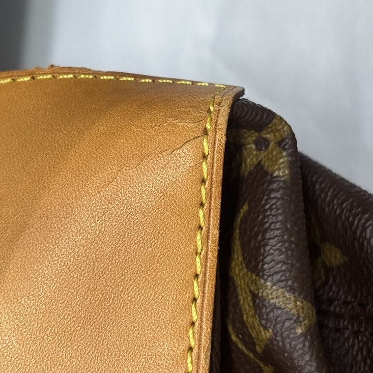 Louis Vuitton Cabas Mezzo Monogram Canvas, Brown, Canvas, Tote Bag