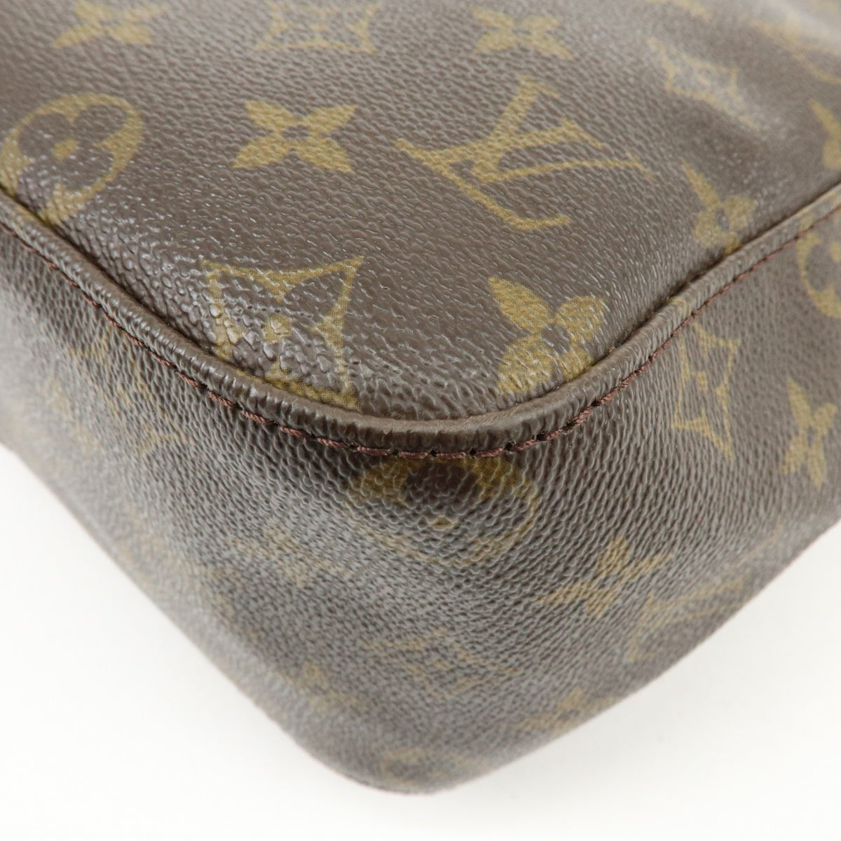 Louis Vuitton Looping Monogram Canvas, Brown, Canvas, Handbag