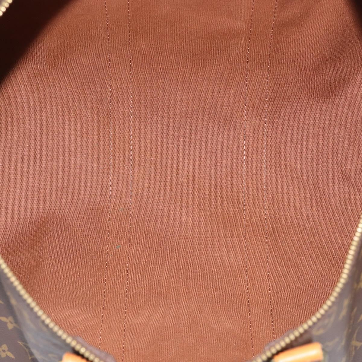 Louis Vuitton Keepall Bandouliere Monogram Canvas, Brown, Canvas, Travel Bag