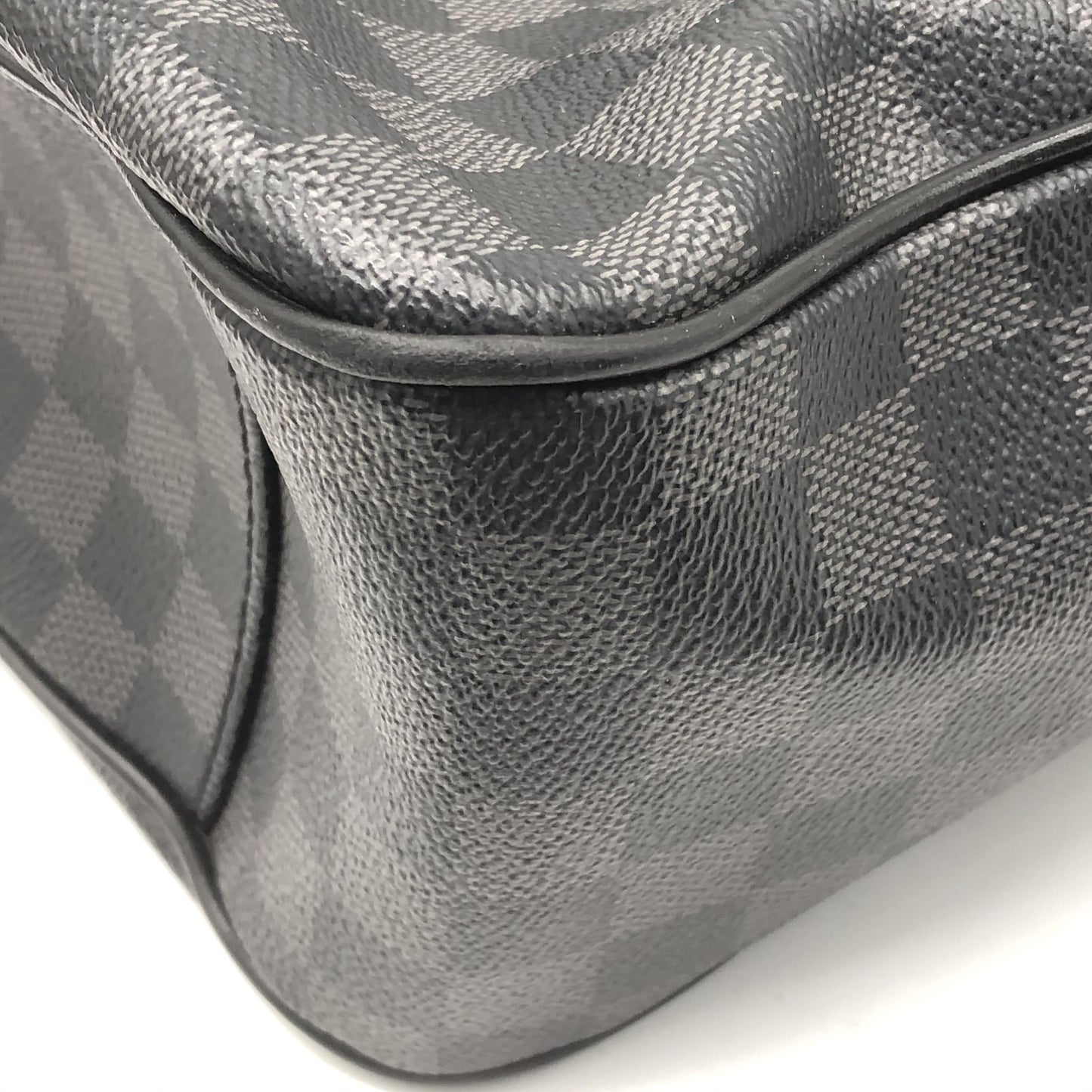 Louis Vuitton Tadao Damier, Gray, Canvas, Tote Bag