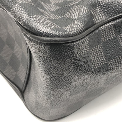Louis Vuitton Tadao Damier, Gray, Canvas, Tote Bag