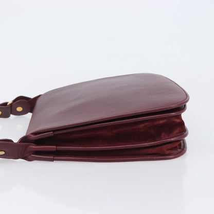Cartier Must De Cartier Leather, Burgundy, Leather, Shoulder Bag