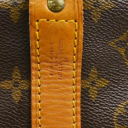 Louis Vuitton Keepall Bandouliere Monogram Canvas, Brown, Canvas, Travel Bag