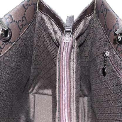 Gucci Bamboo tote bag Canvas, BROWN, CANVAS, Handbag