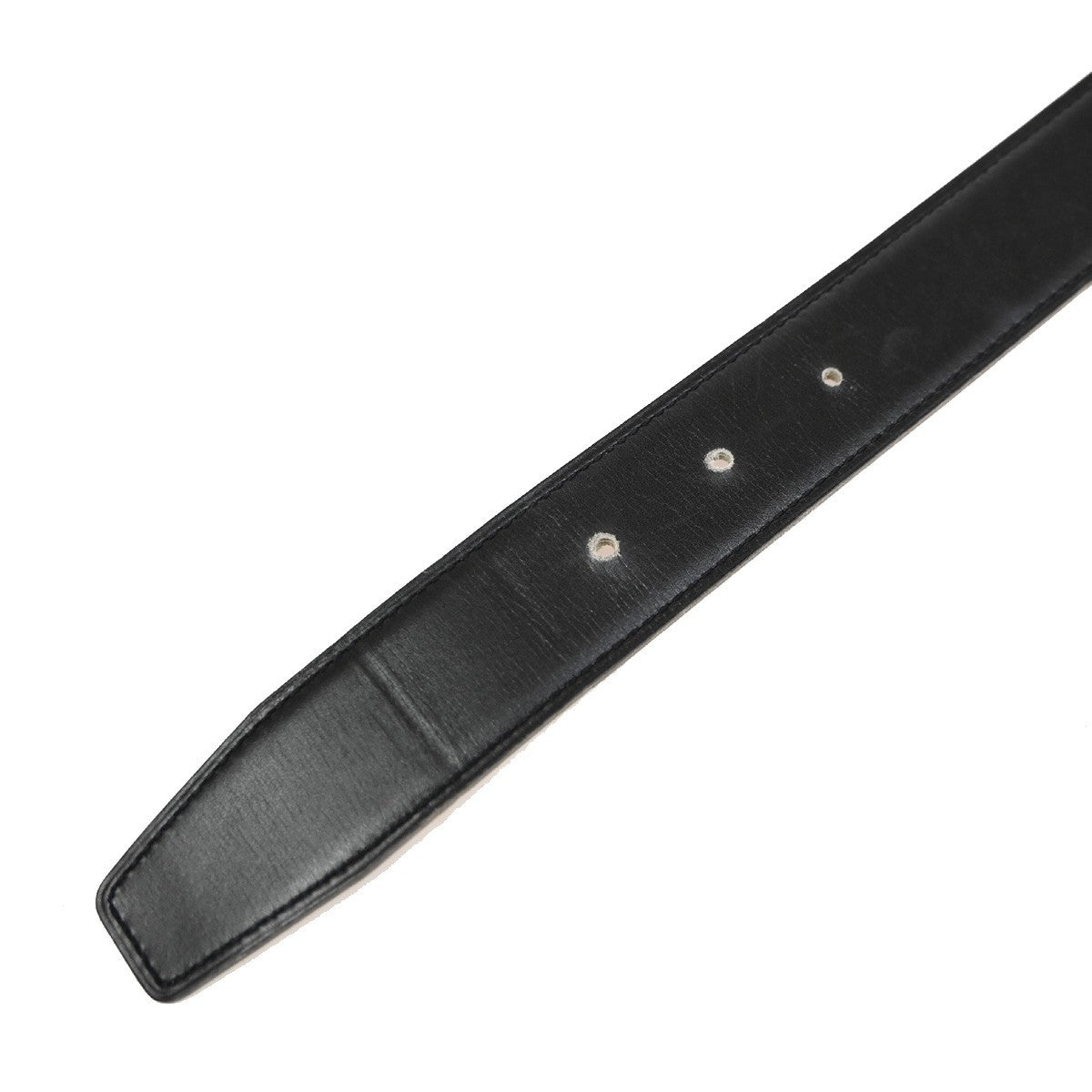 Hermes Constance Reversible Belt Leather, Black, Leather, Belt