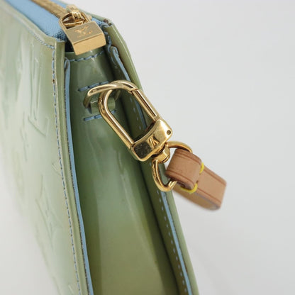 Louis Vuitton Lexington Pochette Monogram Vernis, Blue, Patent Leather, Clutch