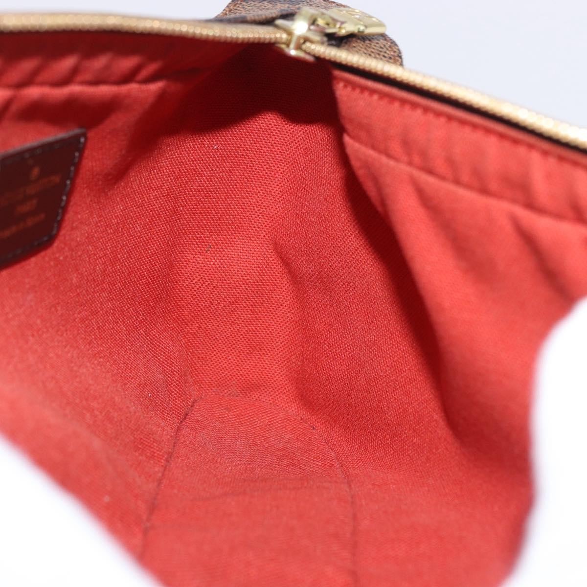 Louis Vuitton Geronimos Damier, Brown, Canvas, Clutch