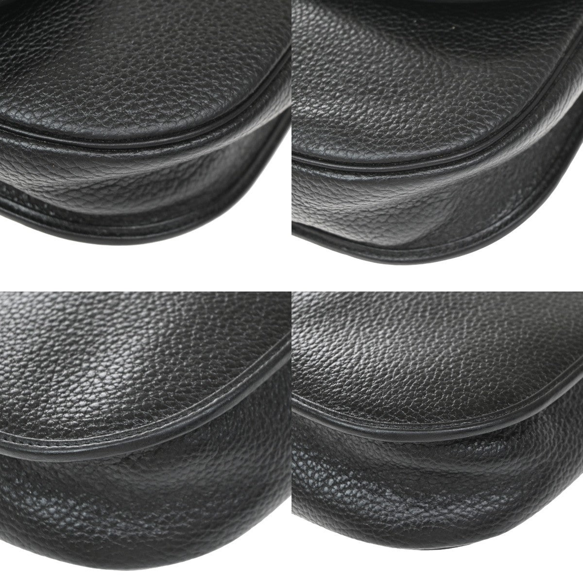 Christian Dior Vintage CD Flap Leather, Black, Leather, Shoulder Bag