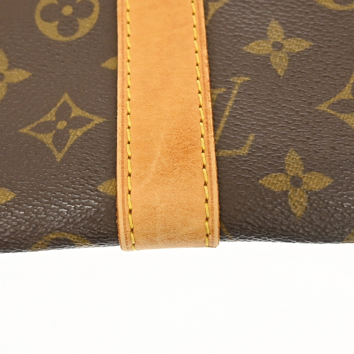 Louis Vuitton Keepall Monogram Canvas, Brown, Canvas, Travel Bag