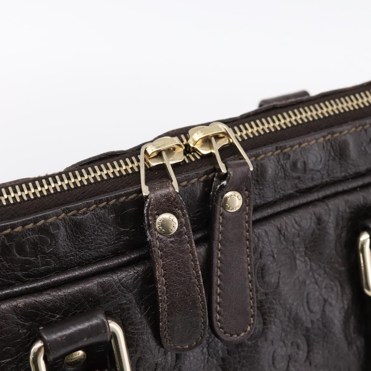 Gucci Eden Guccissima Leather, Brown, Leather, Briefcase