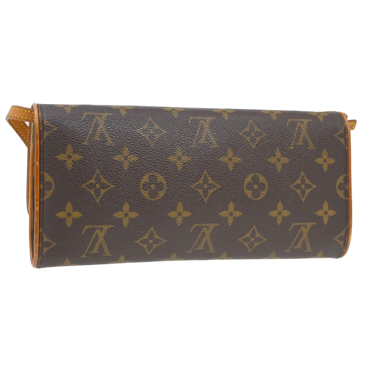 Louis Vuitton Twin Monogram Canvas, Brown, Canvas, Clutch