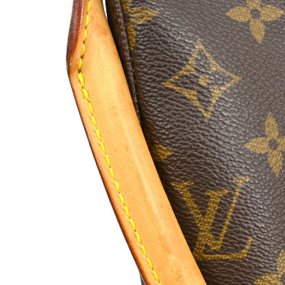 Louis Vuitton Looping Monogram Canvas, Brown, Canvas, Handbag