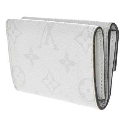 Louis Vuitton Discovery Monogram Taigarama, White, Leather, Wallet