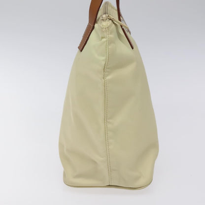 Prada Vintage Tote Tessuto, White, Nylon, Tote Bag