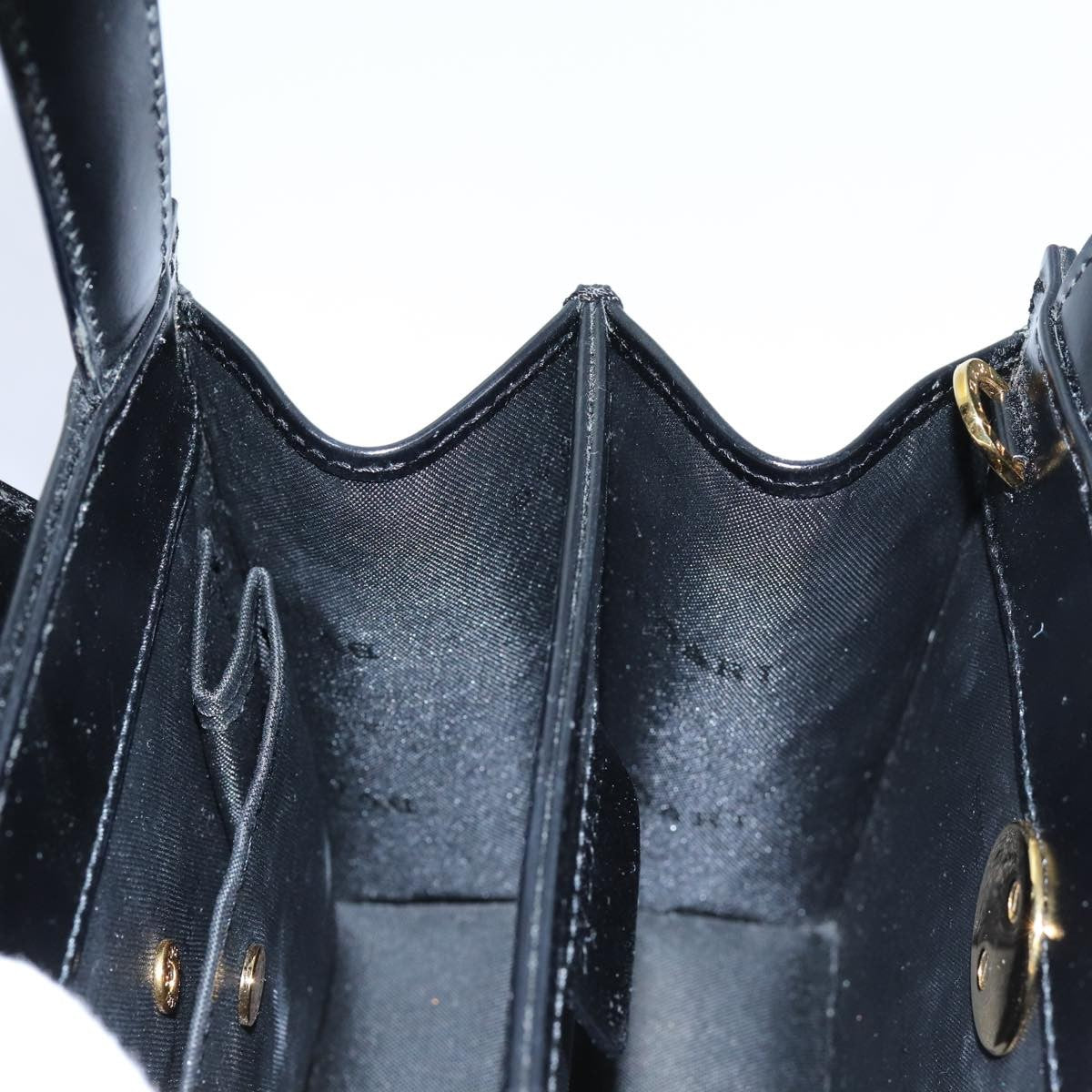 Bvlgari Handbag Leather, Black, Leather, Handbag
