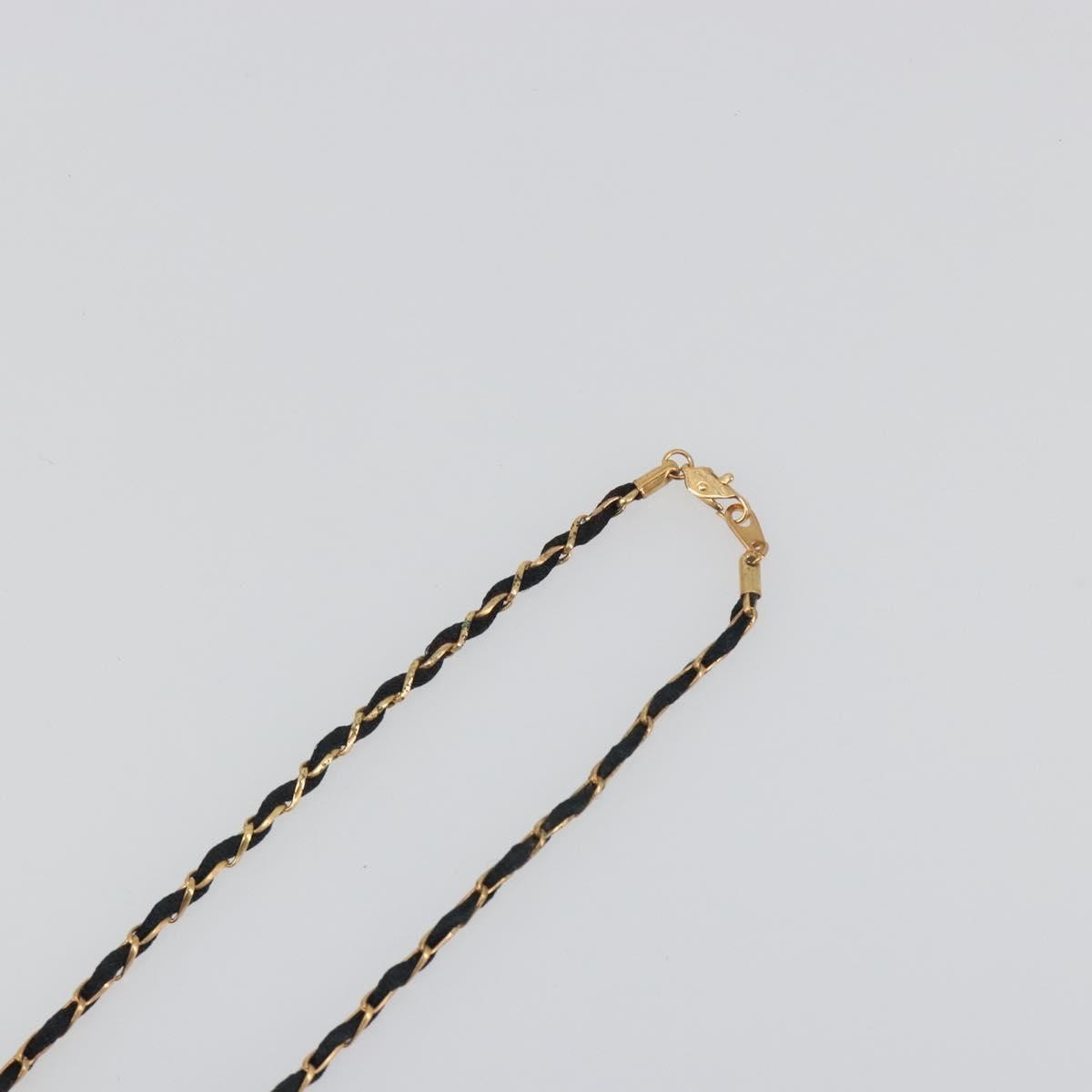 Chanel CC No.5 Perfume Bottle Pendant Metal, Gold, Metal, Necklace