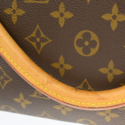 Louis Vuitton Looping Monogram Canvas, Brown, Canvas, Handbag