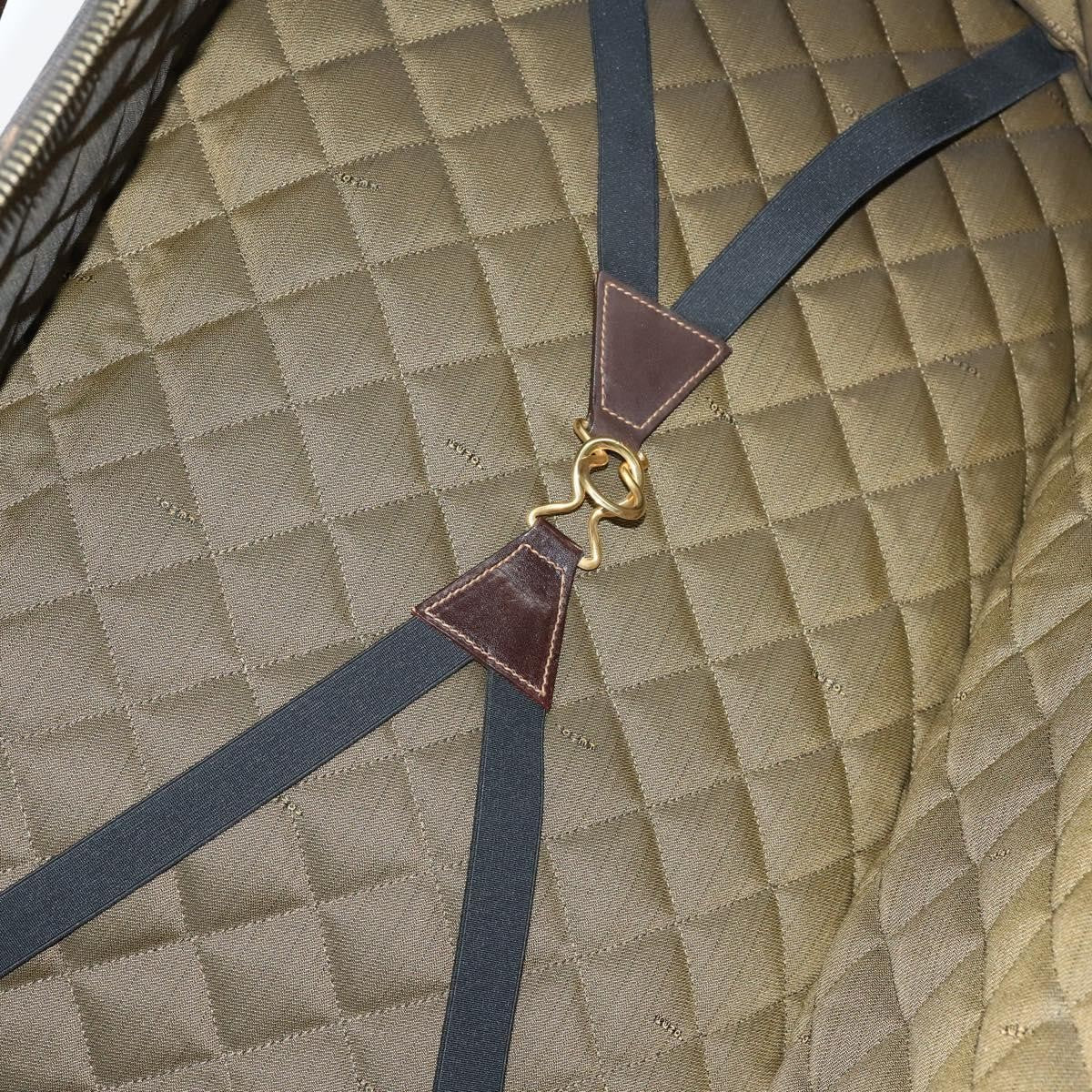 Fendi Vintage Rolling Suitcase Zucca Canvas, Brown, Canvas, Travel Bag