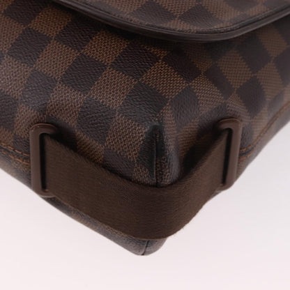 Louis Vuitton Brooklyn Damier Ebene, Brown, Canvas, Shoulder Bag