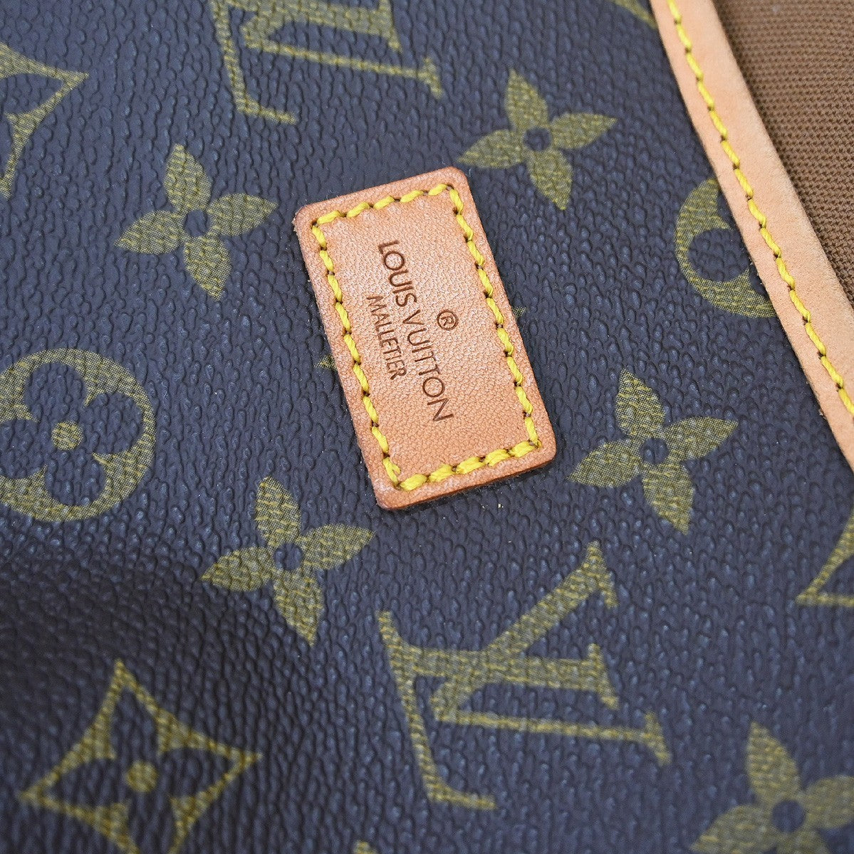 Louis Vuitton Saumur Monogram, Brown, Canvas, Shoulder Bag