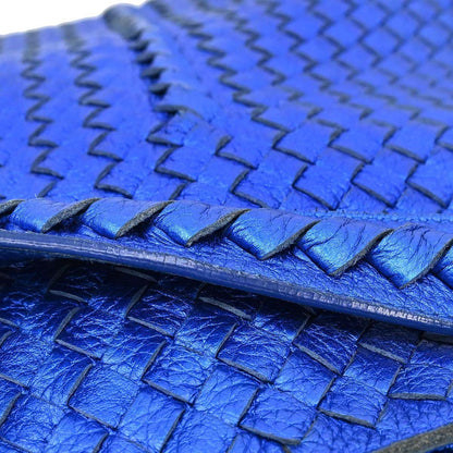 Bottega Veneta Intrecciato Handbag Intrecciato, Metallic, Leather, Handbag