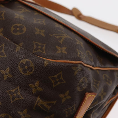 Louis Vuitton Saumur Monogram Canvas, Brown, Canvas, Shoulder Bag