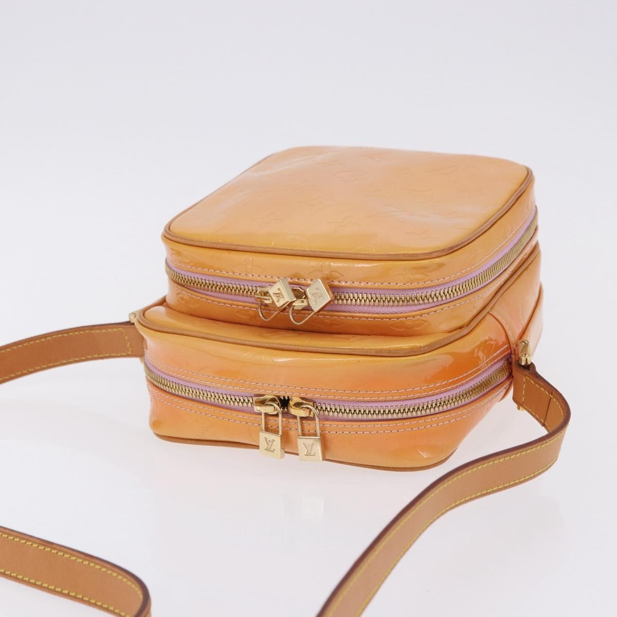 Louis Vuitton Wooster Monogram vernis, Yellow, Patent Leather, Shoulder Bag