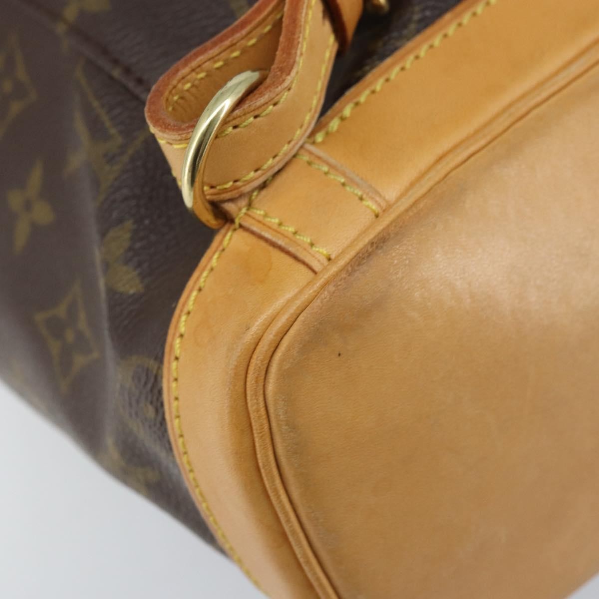 Louis Vuitton Vintage Montsouris Monogram Canvas, Brown, Canvas, Backpack
