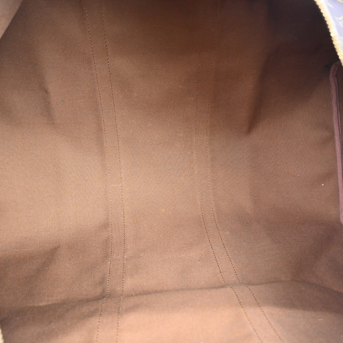 Louis Vuitton Keepall Monogram, Brown, Canvas, Travel Bag